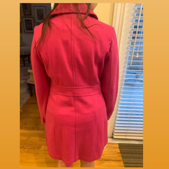 Pink Pea Coat - Picture 2 of 3